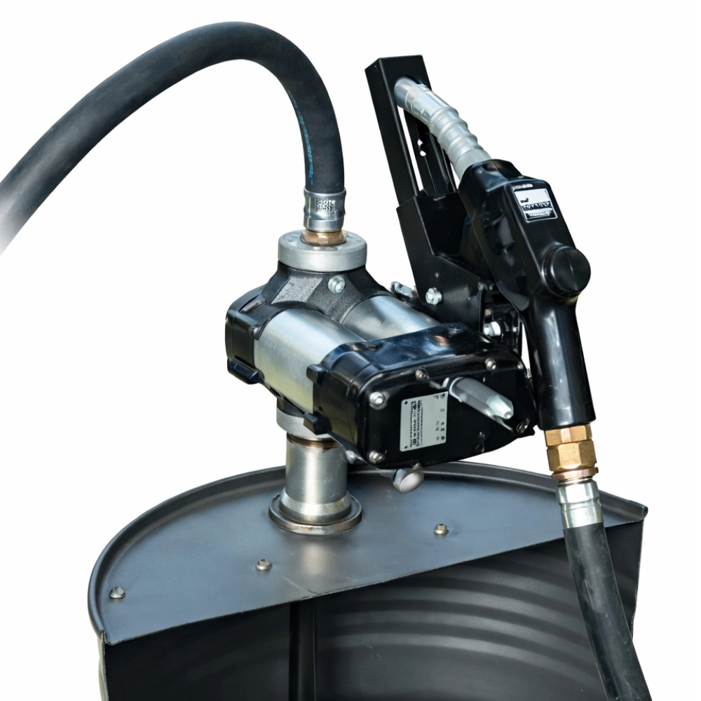 Drum and tank transfer unit, 12 voltage, 80 litres a minute flowrate